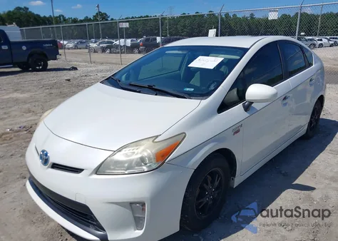 2014 Toyota Prius Two из США, поврежденный, VIN JTDKN3DU0E0356710